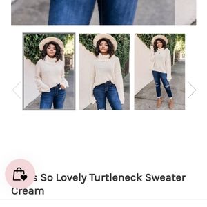 It's So Lovely turtleneck sweater